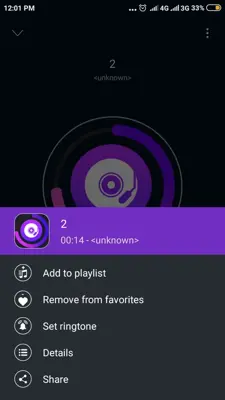 Mp3 Player - Music Player android App screenshot 2