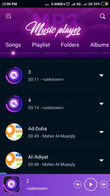 Mp3 Player - Music Player android App screenshot 4